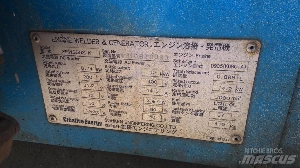  SOHKEN SFW300S-K Welding Equipment