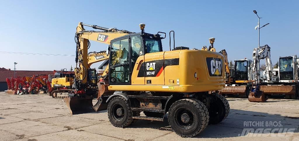 CAT M314 F Wheeled excavators