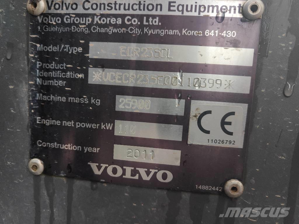 Volvo ECR 235 C L Crawler excavators