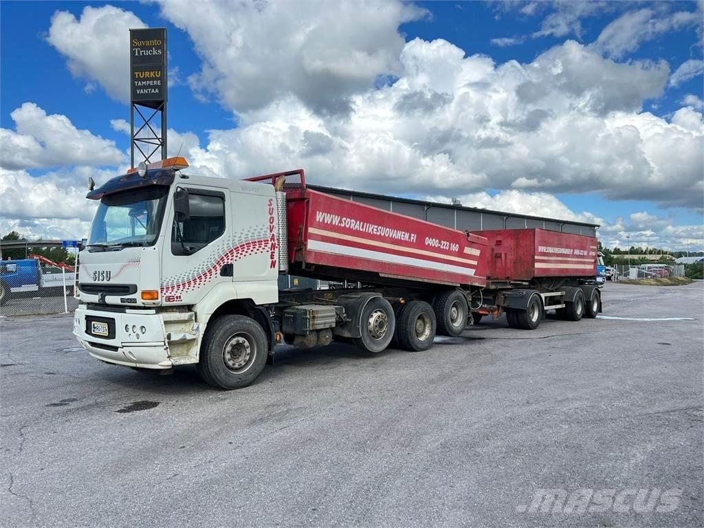 Sisu E11M-420 8X4 Tipper trucks
