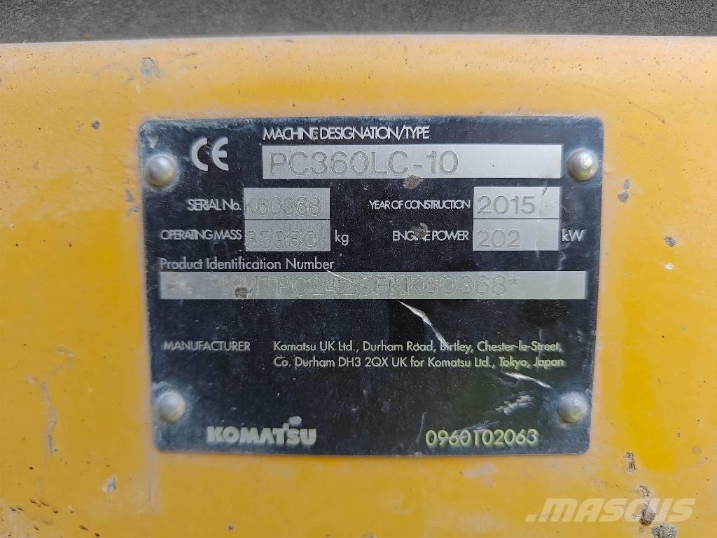 Komatsu PC 360 LC-10 Crawler excavators