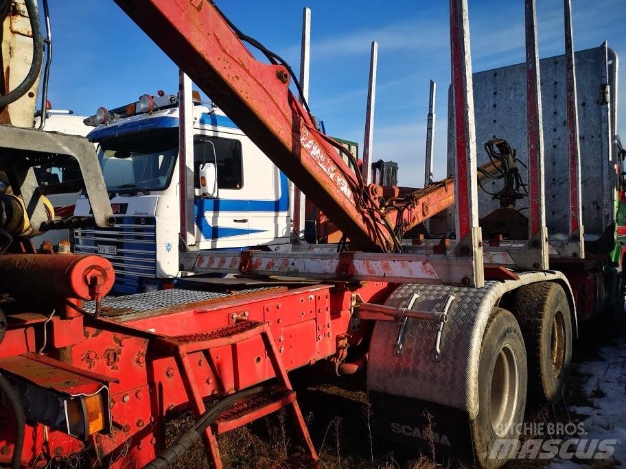 Scania 124 Truck mounted cranes
