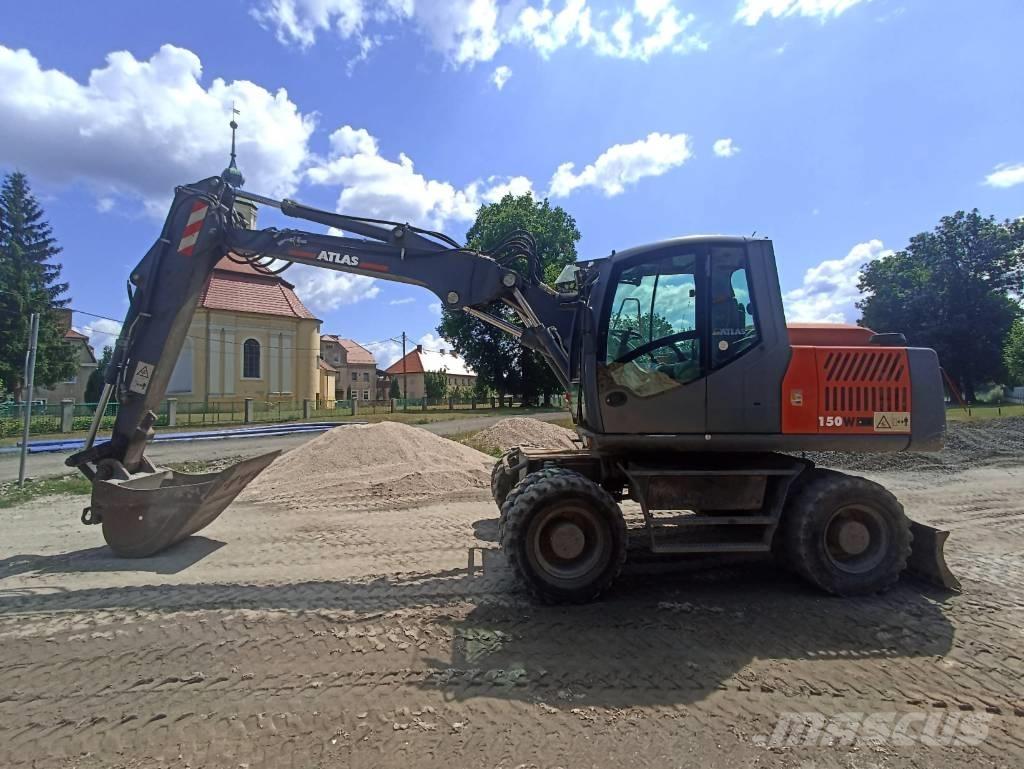 Atlas 150 W Wheeled excavators
