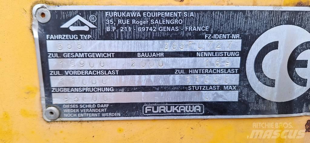Furukawa 355 Axles