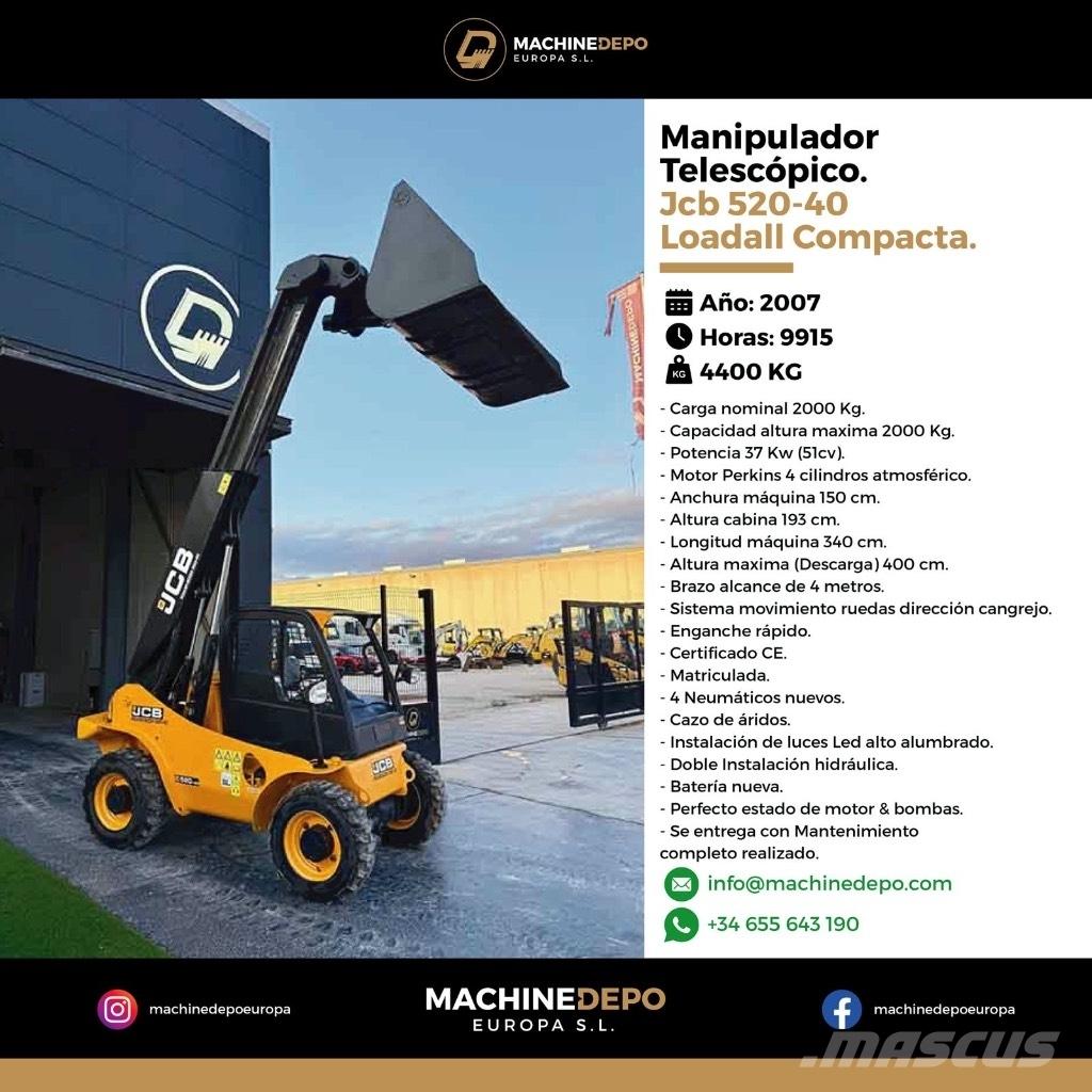 JCB 520-40 Telescopic handlers