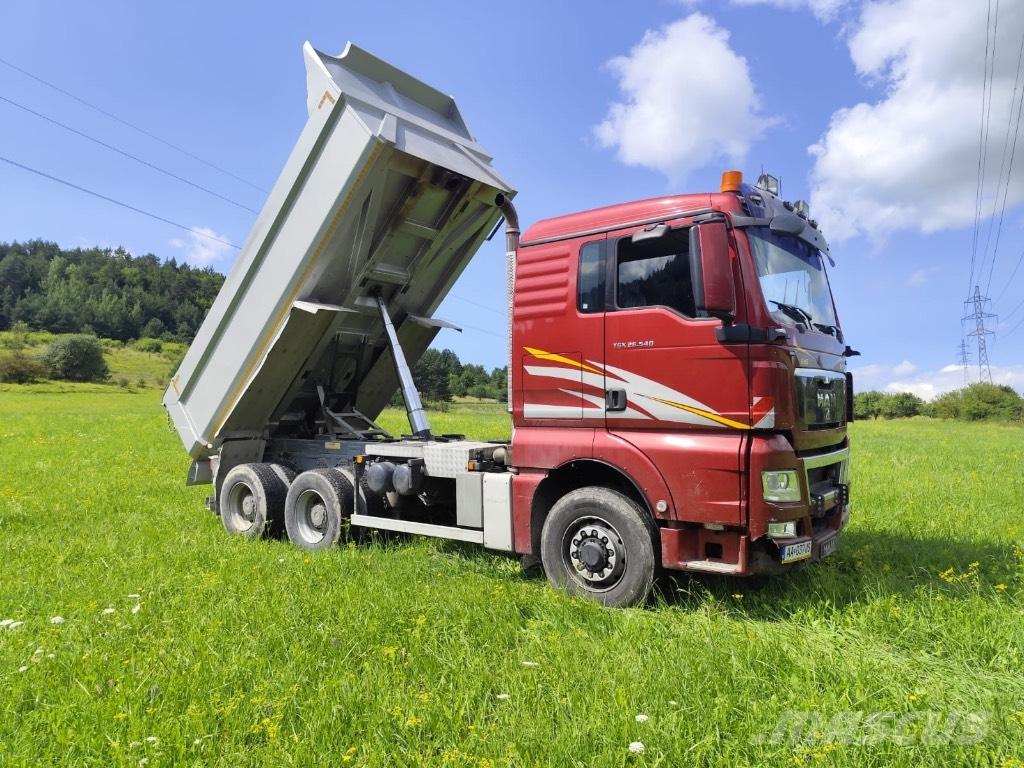 MAN TGX 26.540 Tipper trucks