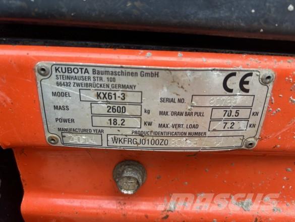 Kubota KX61-3 Other