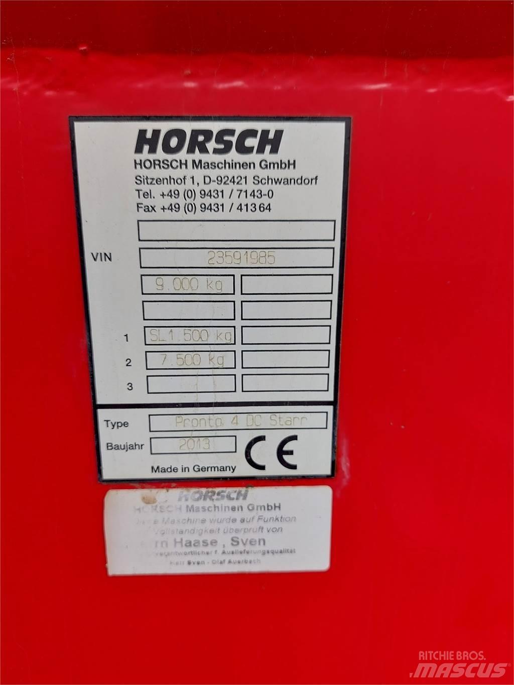Horsch Pronto 4DC Other tillage machines and accessories