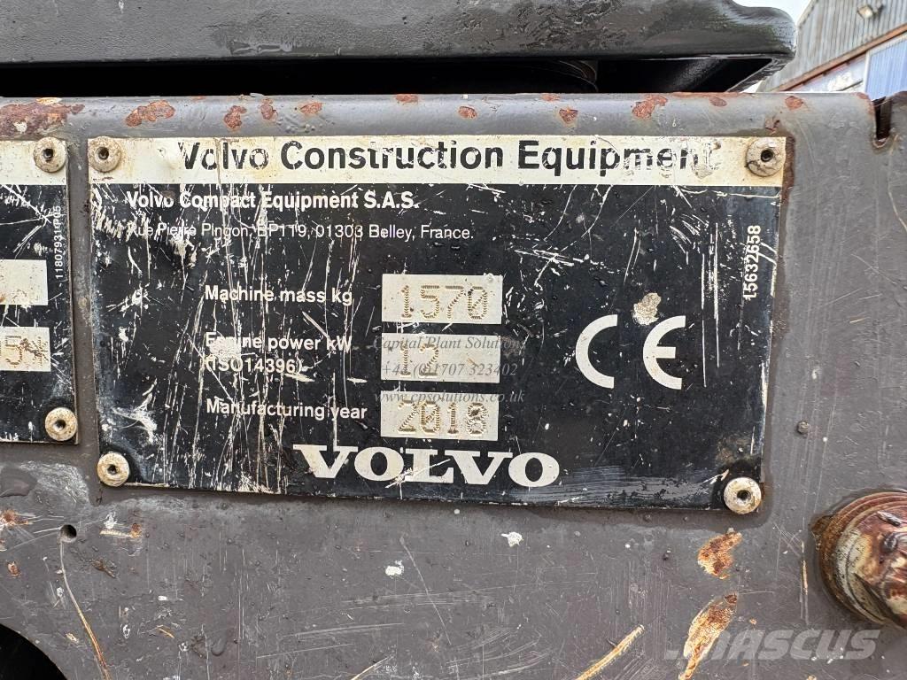 Volvo EC 15 D Mini excavators < 7t (Mini diggers)