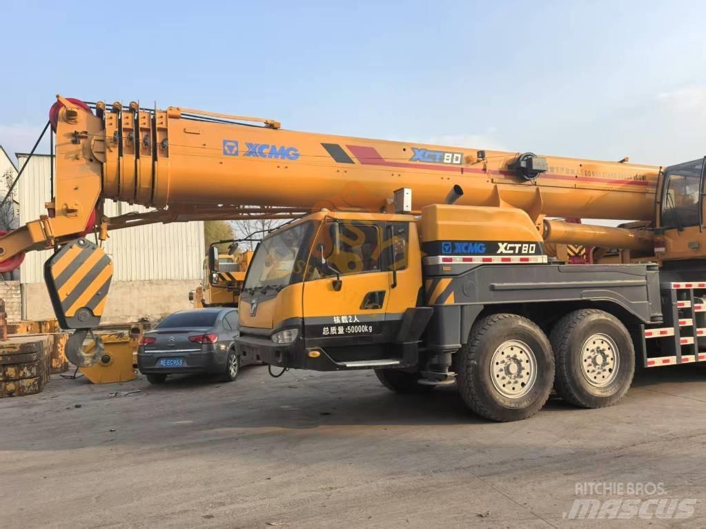 XCMG XCT 80 All terrain cranes