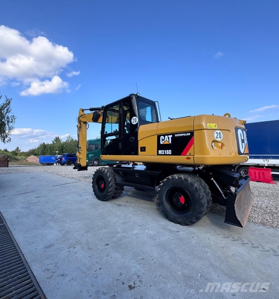 CAT 316 D Wheeled excavators