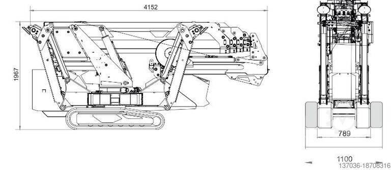 GREENLIFTER SC100 Mini cranes
