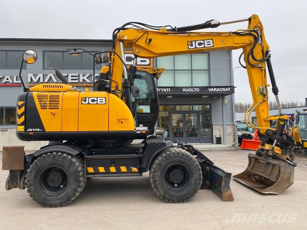JCB JS145W TAB T4F Wheeled excavators