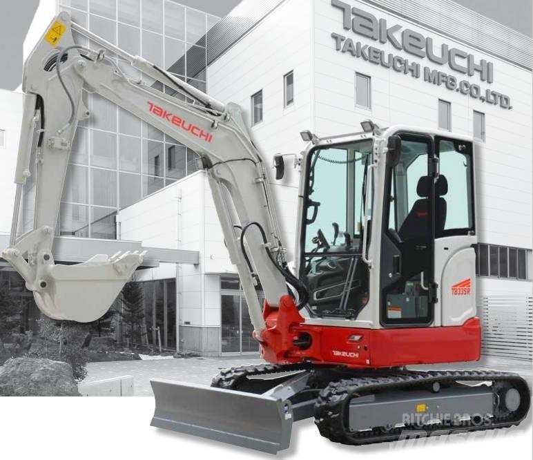 Takeuchi TB335R Mini excavators < 7t (Mini diggers)