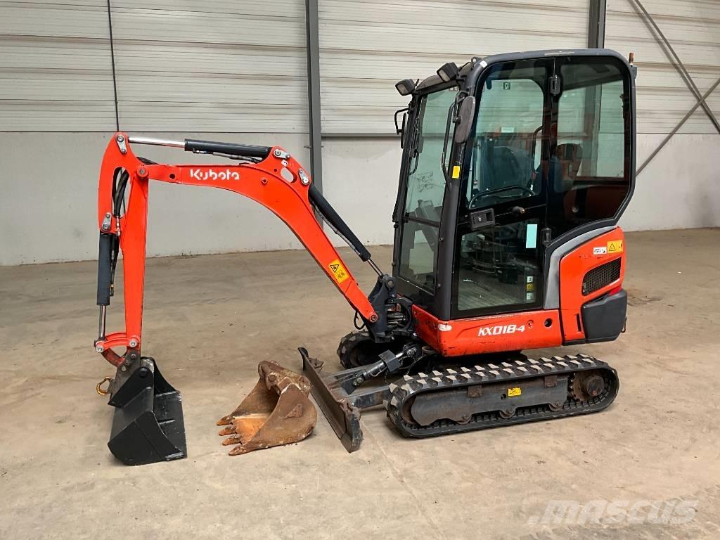 Kubota KX 018-4 Mini excavators < 7t (Mini diggers)