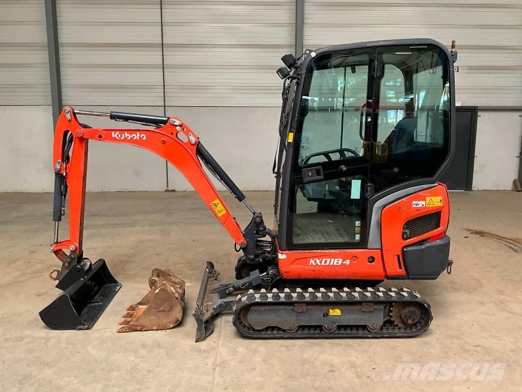 Kubota KX 018-4 Mini excavators < 7t (Mini diggers)
