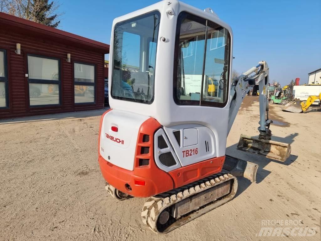 Takeuchi TB 216 Mini excavators < 7t (Mini diggers)