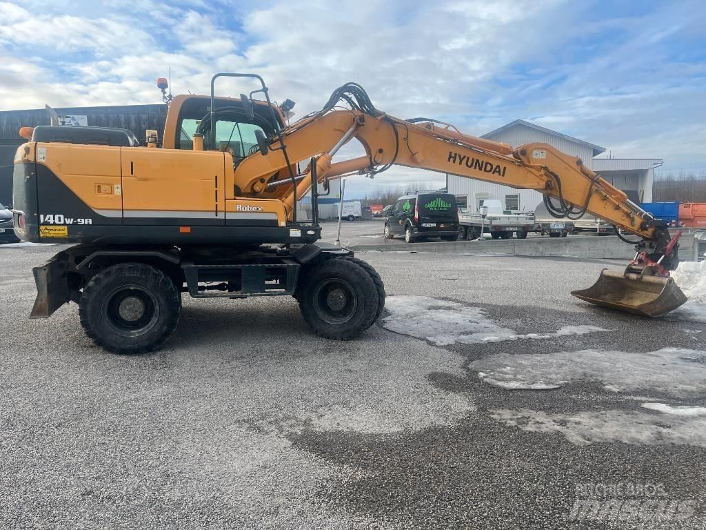 Hyundai 140w 9A Wheeled excavators