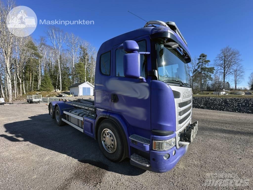 Scania G 480 Hook lift trucks