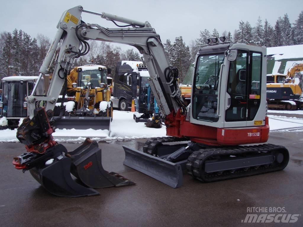 Takeuchi TB153FR Mini excavators < 7t (Mini diggers)