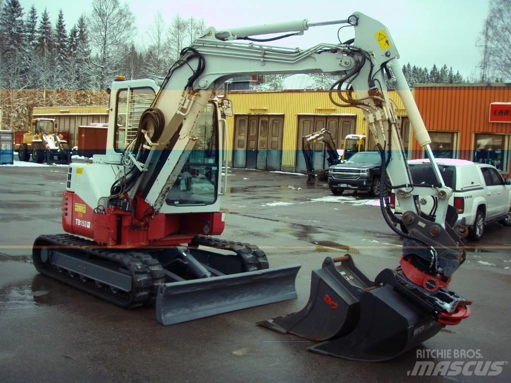 Takeuchi TB153FR Mini excavators < 7t (Mini diggers)
