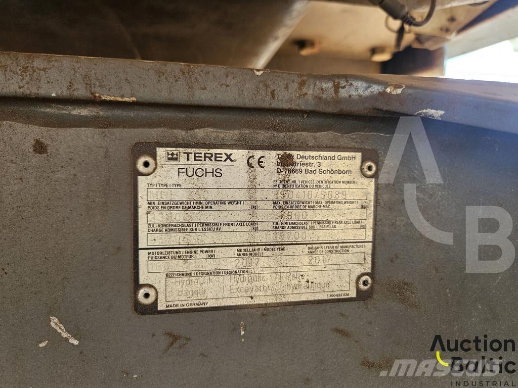 Fuchs MHL 350 Wheeled excavators