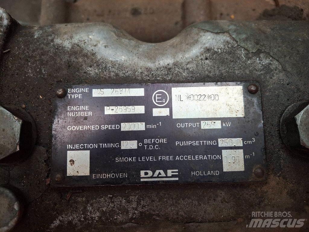 DAF WS268M Engines