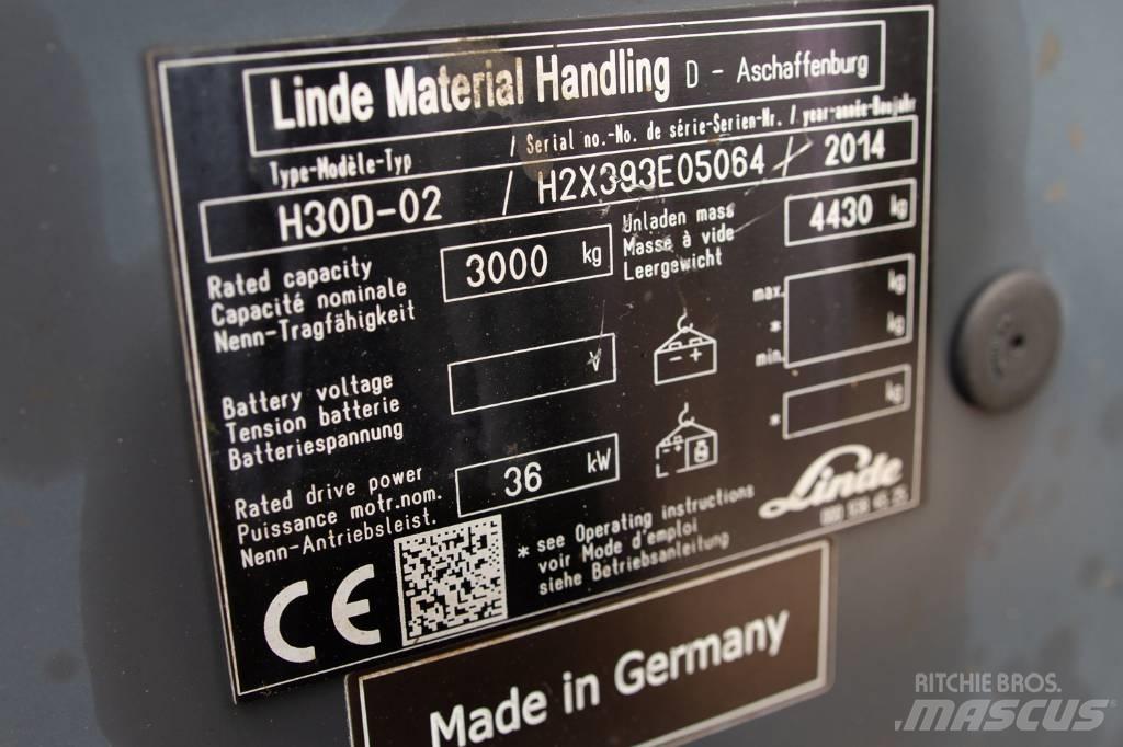 Linde H30D-02 Diesel trucks