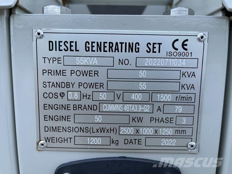 Cummins 55 kVA Diesel Generators
