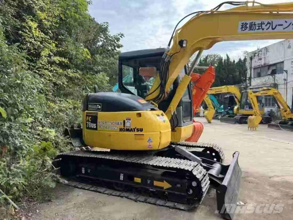 Komatsu PC 78 US Mini excavators  7t - 12t