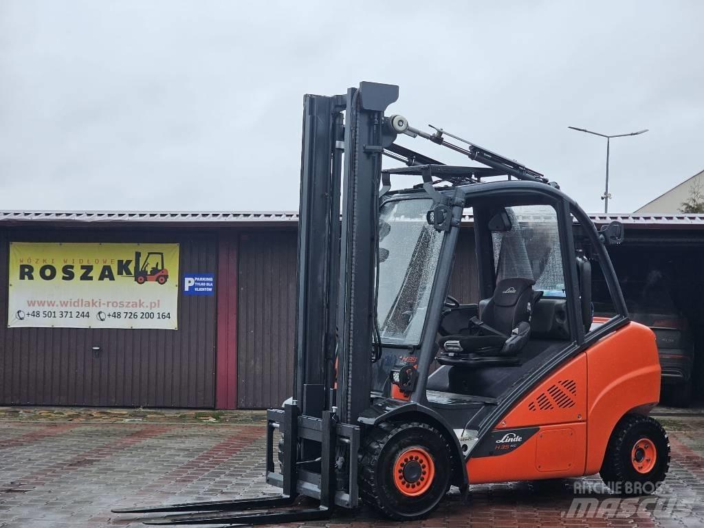 Linde H35T-02 LPG trucks