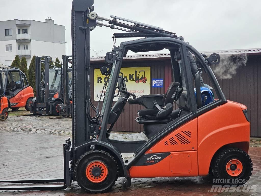 Linde H35T-02 LPG trucks