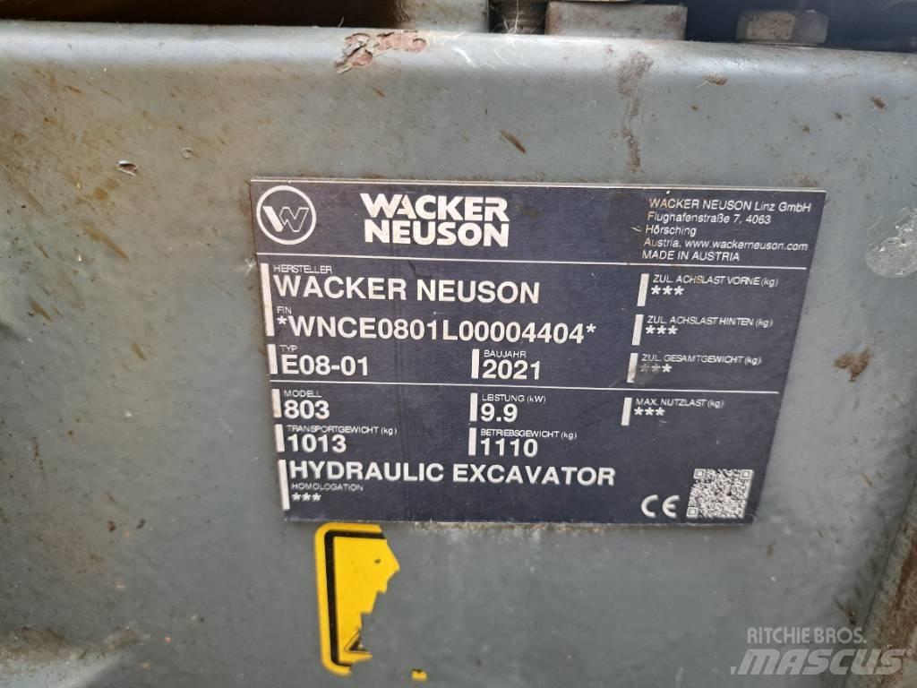 Wacker Neuson 803 Crawler excavators