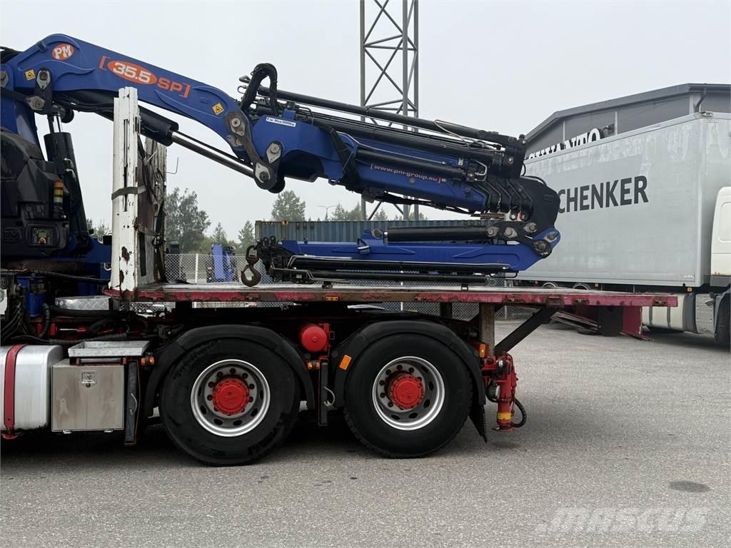 DAF XF105.510 6X4 Truck mounted cranes