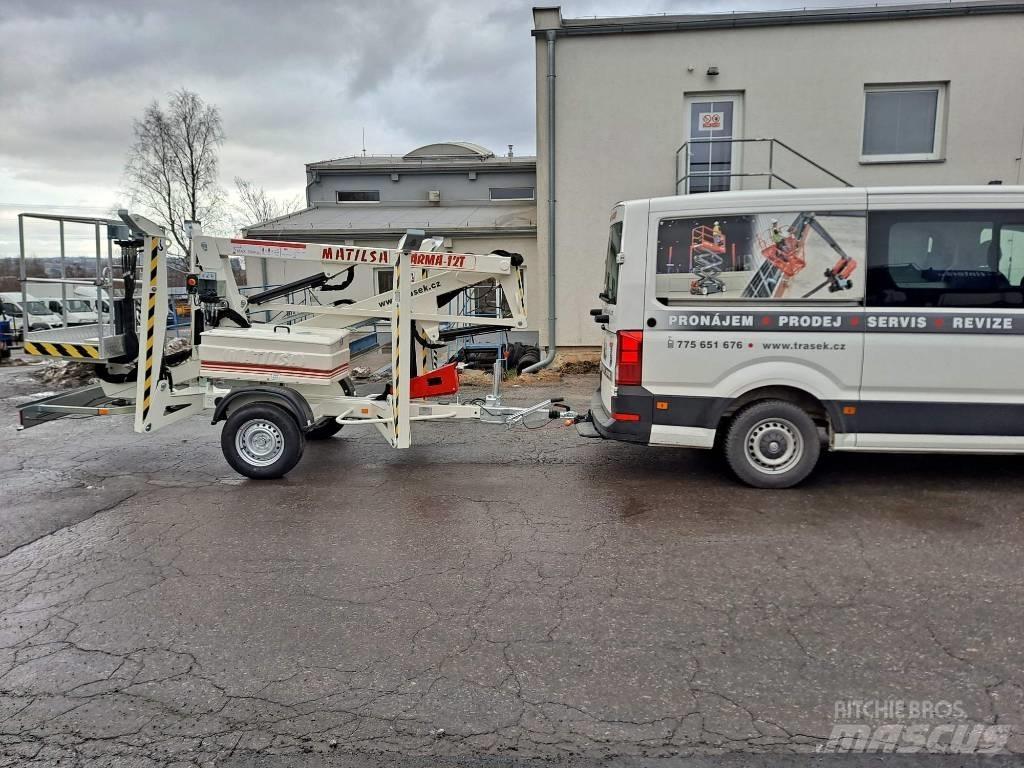 Matilsa Parma 12T Trailer mounted platforms