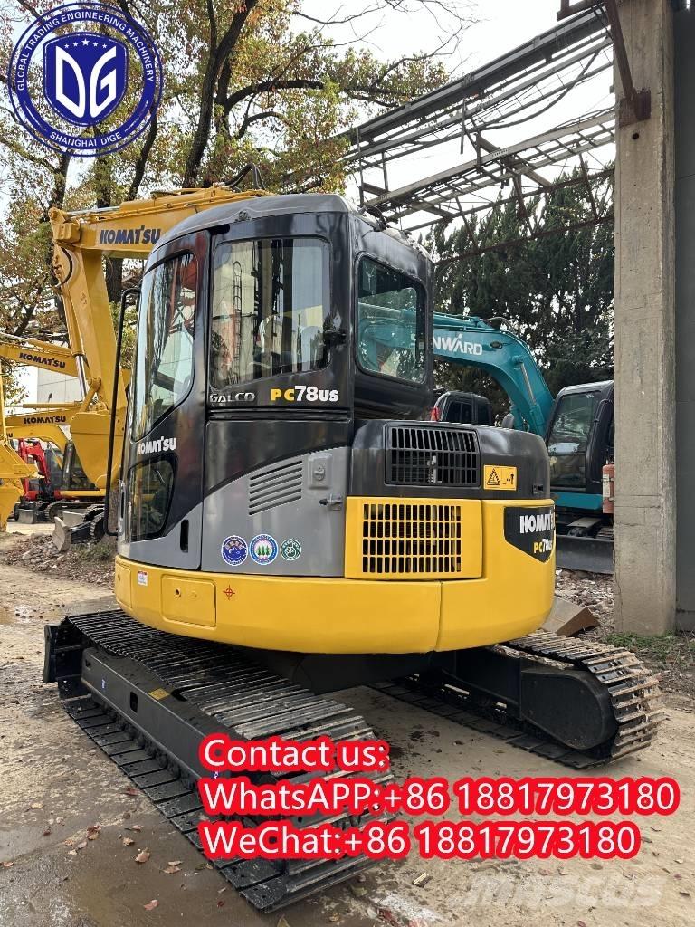 Komatsu PC 78 US Crawler excavators
