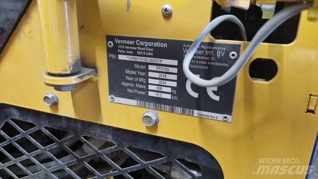 Vermeer RTX150 Trenchers
