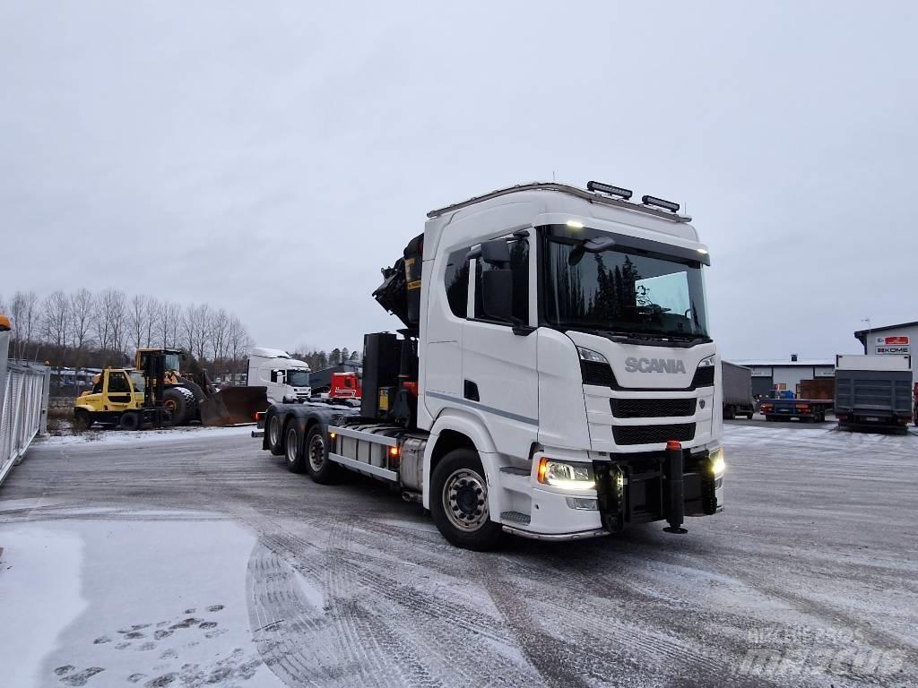 Scania R540 8x2 Hook lift trucks