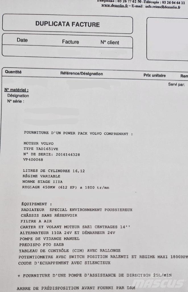 Volvo moteur Engines