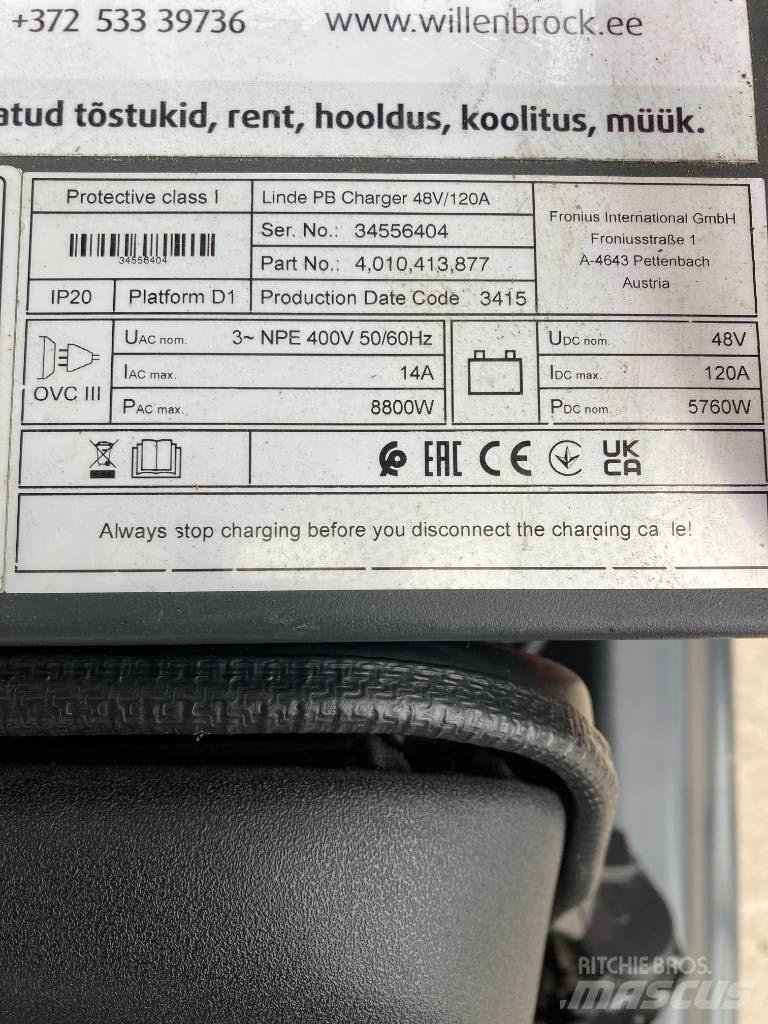 Linde EG20PH/1275-02 Electric forklift trucks