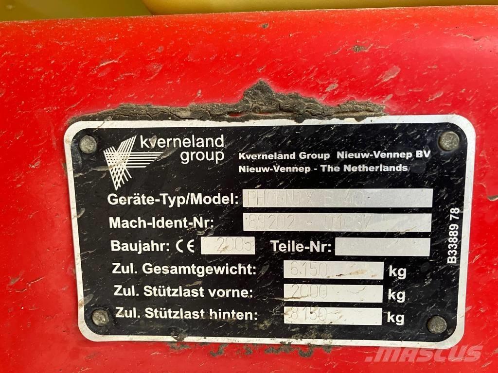 Rau Phoenix B 40 Trailed sprayers