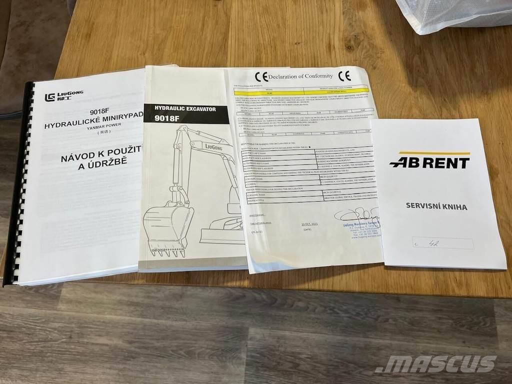 LiuGong 9018F Mini excavators < 7t (Mini diggers)