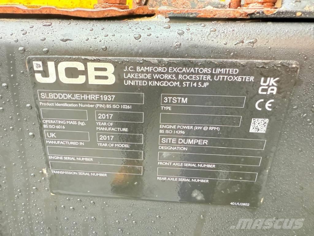JCB 3 T Swivel Site dumpers