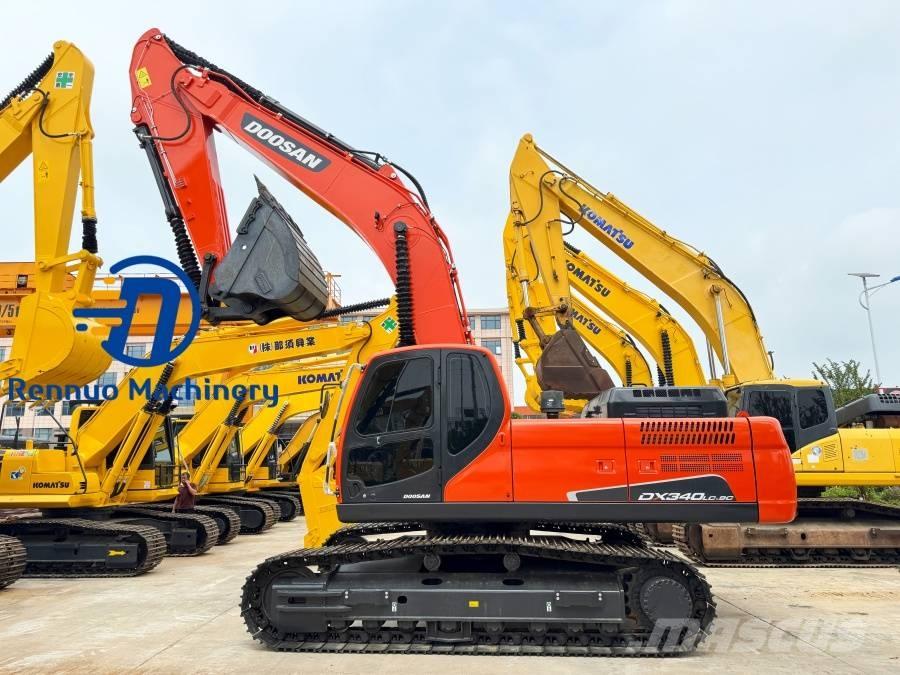 Doosan DX 340 Crawler excavators