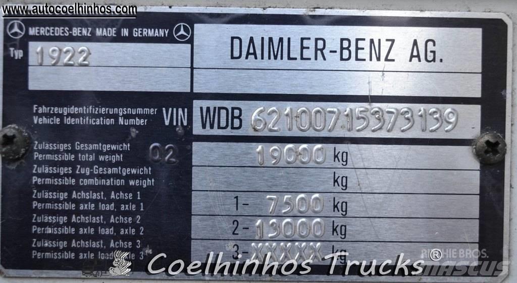 Mercedes-Benz 1922 K Truck mounted cranes