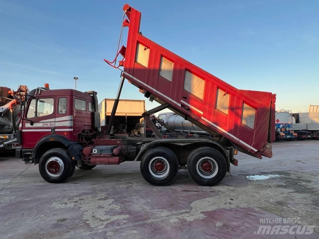 Mercedes-Benz 2635 Tipper trucks