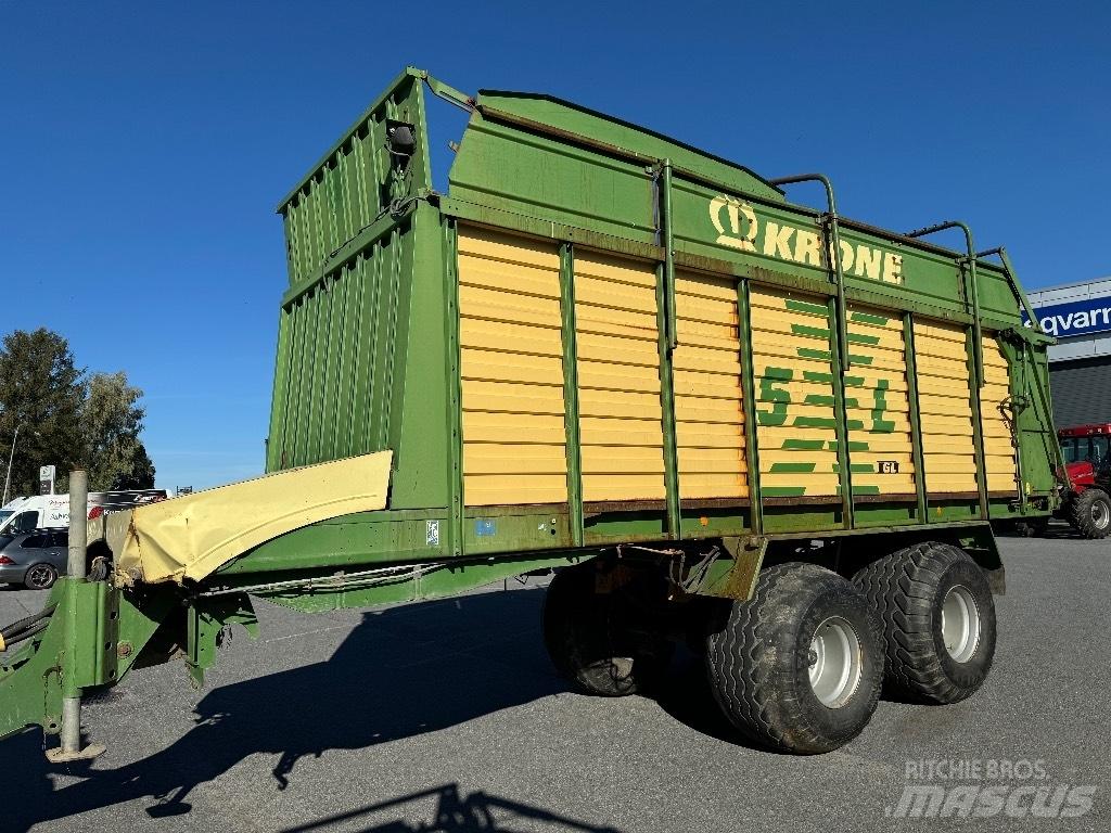 Krone 5 XL GL Self-loading trailers