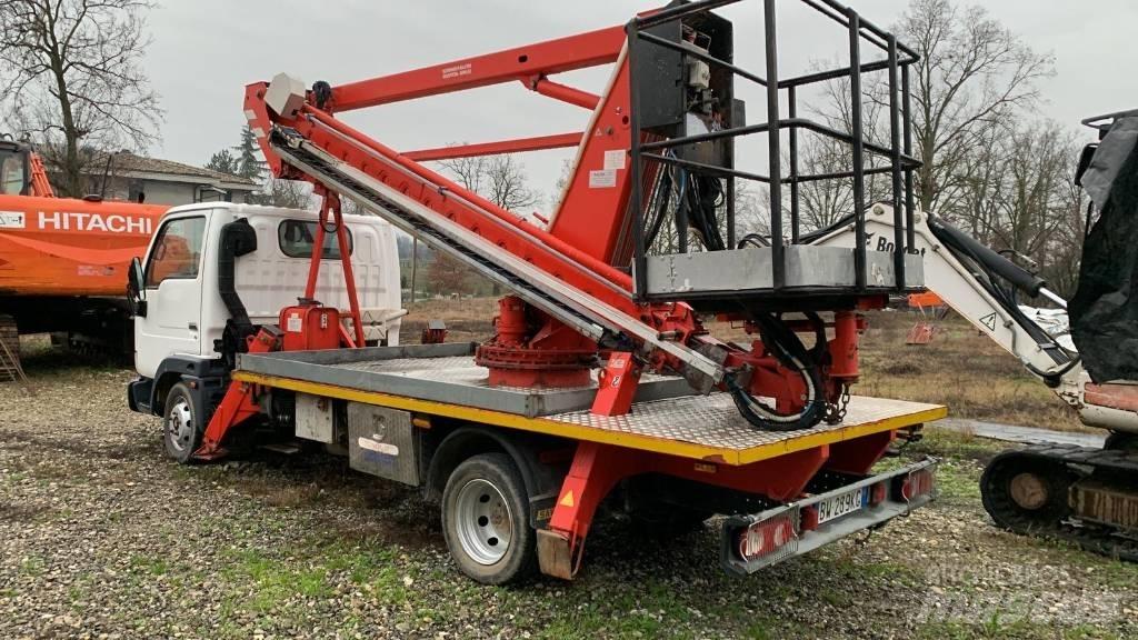 Socage 20.9 Truck mounted platforms