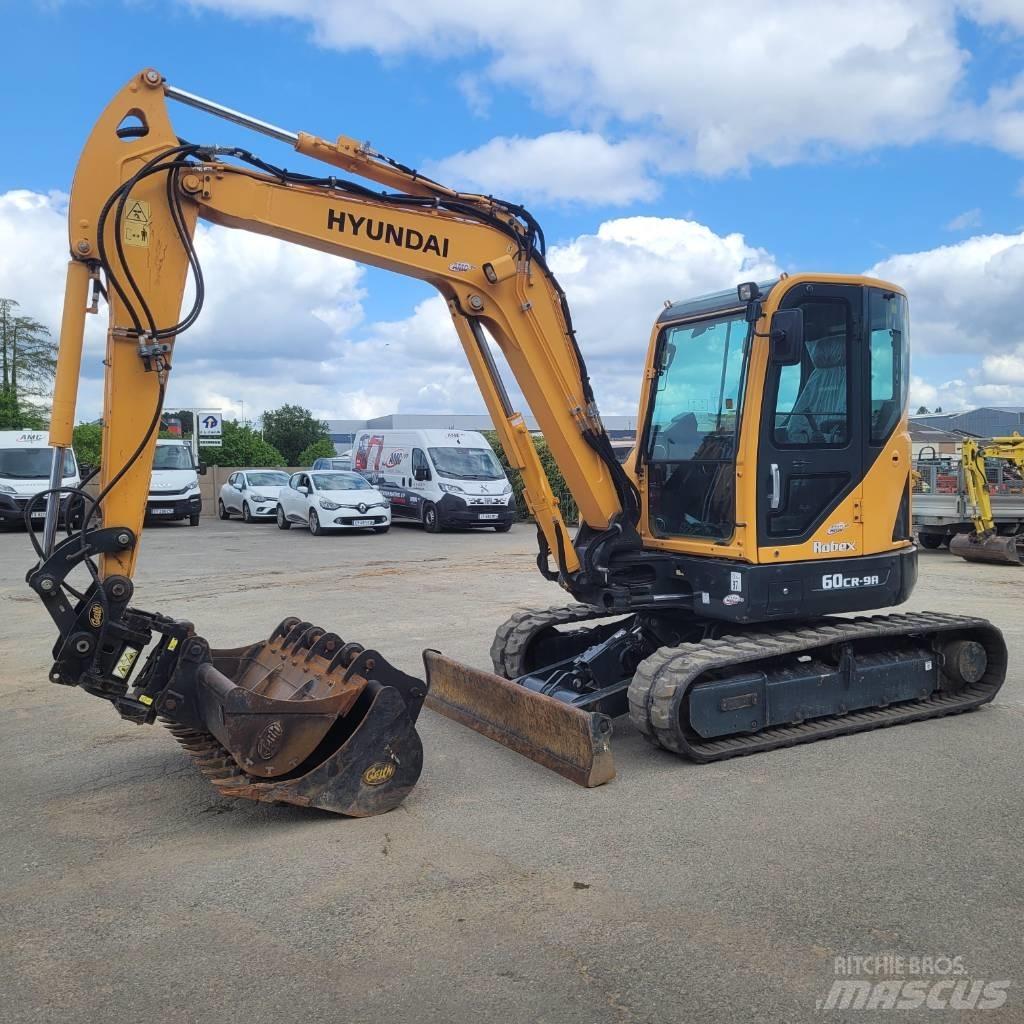 Hyundai R60CR9 Mini excavators < 7t (Mini diggers)