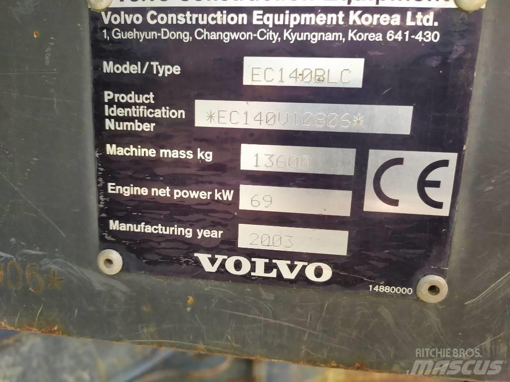 Volvo EC 140 B LC Crawler excavators